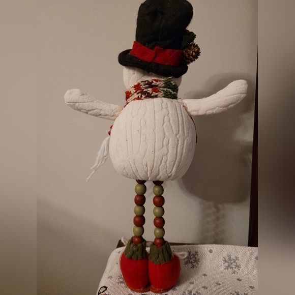 Holiday standing Snowman - Picture 6 of 6